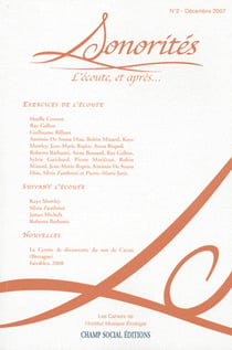 Sonorites N 2 Ecoute Et Apres