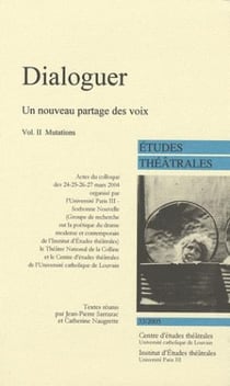 Dialoguer, un nouveau partage des voix t.2 -  mutations