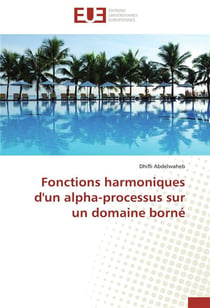 Fonctions harmoniques d'un alpha-processus sur un domaine borne