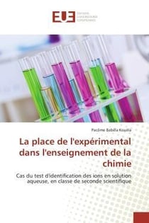 La place de l'experimental dans l'enseignement de la chimie - cas du test d'identification des ions