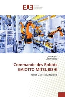 Commande des Robots GAIOTTO MITSUBISHI : Robot Gaiotto Mitsubishi