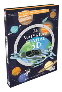 3D cartoon - le vaisseau spatial