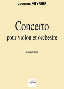 Concerto pour violon et orchestre (CONDUCTEUR)