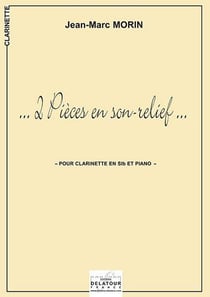 2 pièces en son-relief pour clarinette et piano
