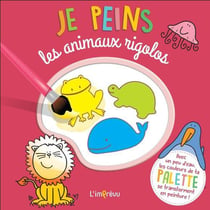 Je peins - les animaux rigolos