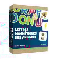 Coffret lettres magnétiques des animaux