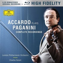 Accardo plays paganini - complete recordings