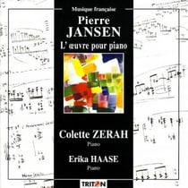 Jansen, Pierre : intégrale de l'oeuvre pour piano