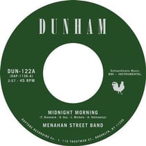 Midnight morning - stepping through shadow