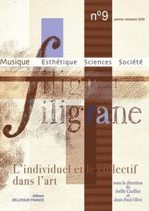 Revue filigrane n09 - l'individuel et le collectif dans l'art