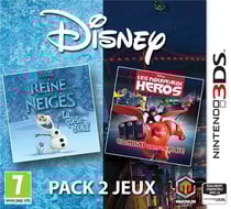 Disney pack 2 jeux : la reine des neiges & les nouveaux héros