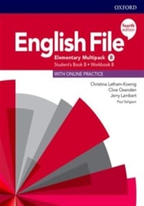 English file 4th edition elementary- student's book/workbook multi-pack b