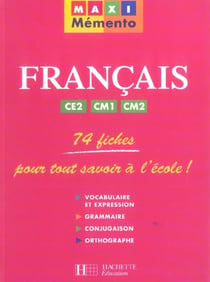 Maxi memento francais ce2-cm