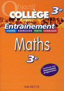 Entraînement maths - 3ème