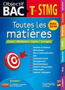 Objectif bac - toutes les matières - terminale stmg