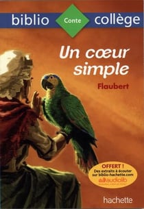 Un coeur simple, Flaubert