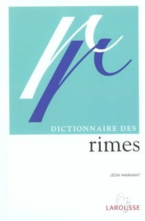 Dictionnaire des rimes