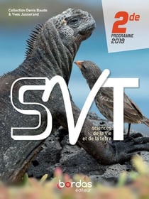 SVT - 2de - programme 2019