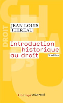 Introduction historique au droit