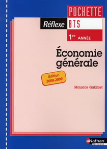 Économie générale- bts 1ère année - pochette de l'élève (édition 2008/2009)