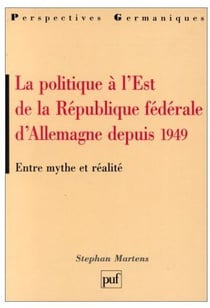 Politique à l'est de la république fédérale d'Allemagne depuis 1949