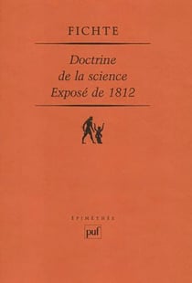 Doctrine de la science - exposé de 1812