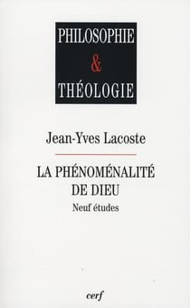La phénoménalité de Dieu