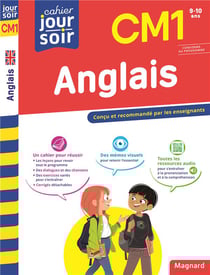 Anglais CM1 - Cahier Jour Soir