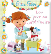 Lola joue au vétérinaire