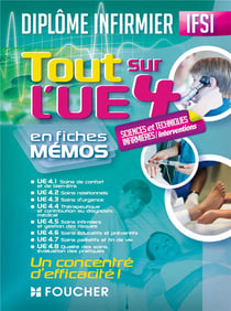 Tout sur l'UE 4 - sciences et techniques infirmière - interventions - IFSI - diplôme d'état infirmier