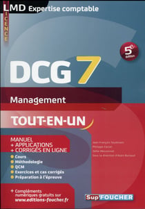 Dcg 7 - management manuel et applications (5e édition)