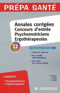 Annales corrigées - psychomo-ergothe (2e édition)