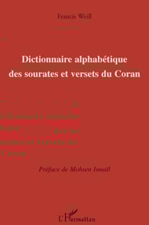 Dictionnaire alphabetique des sourates et versets du Coran
