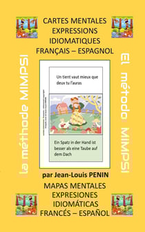 Cartes mentales expressions idiomatiques français espagnol : Méthode de langues MIMPSI