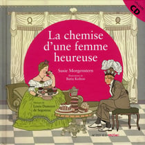 La chemise d'une femme heureuse
