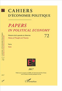 Cahiers d'économie politique n.72 : histoire de la pensée et théories