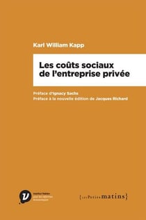 Les coûts sociaux de l?entreprise privée