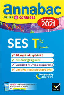 Annabac sujets & corrigés (édition 2021)