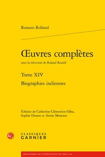 Oeuvres complètes Tome 14 : biographies indiennes