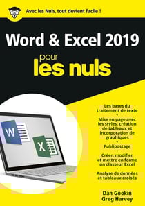 Word et Excel pour les nuls (édition 2019)