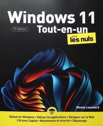 Windows 11 tout en un pour les nuls (3e édition)