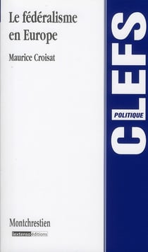 Le fédéralisme en europe
