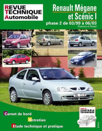 Renault megane et scenic i - phase 2 de 03-99 a 06-03