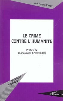LE CRIME CONTRE L'HUMANITÉ