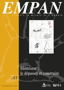 Revue Empan n.81 : l'illetrisme