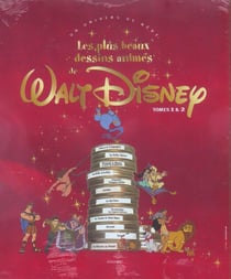 Coffret les plus beaux dessins animes de walt disney t.1 et t.2
