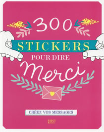 300 stickers pour dire merci