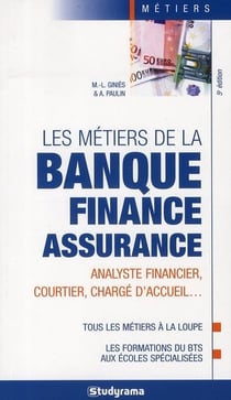 Les métiers de la banque, finance et assurance
