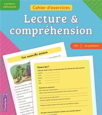 Cahier d'exercices : lecture & compréhension - CE1
