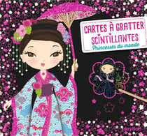 Cartes à gratter scintillantes -  Princesses du monde - Minimiki